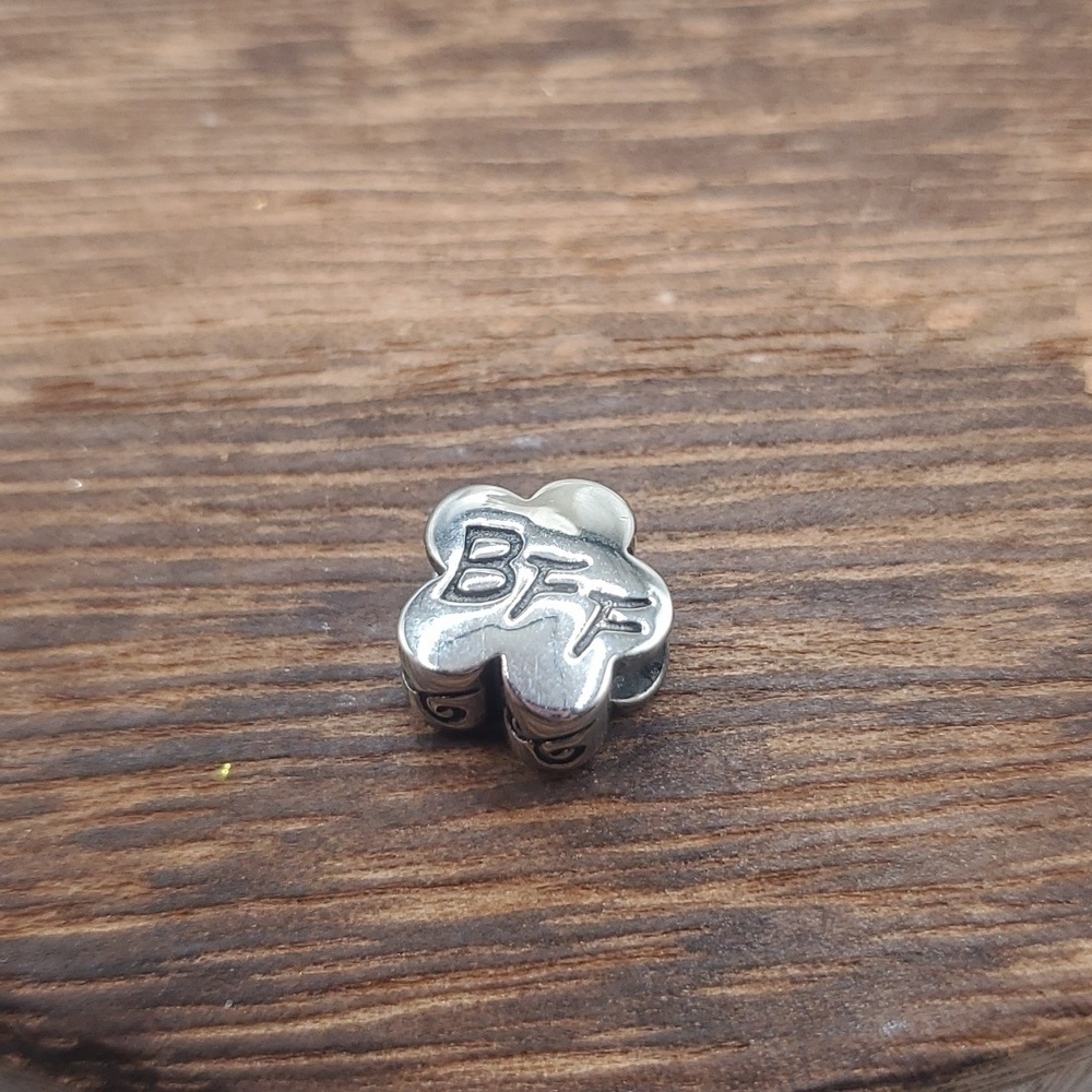 BFF flower charm